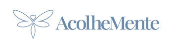 logo acolhemente pt na cor azul, formato horizontal, com fundo transparente - formato 350x100px